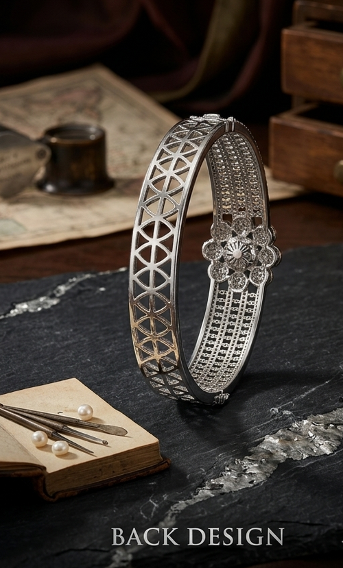 Aurora Pearl Blossom Bangle: The Ultimate Statement Piece